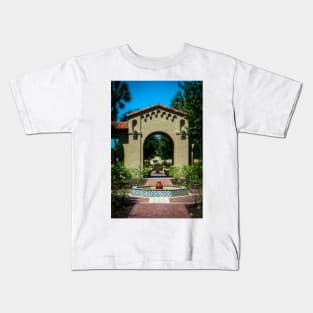 Rollins Courtyard Fountain Kids T-Shirt